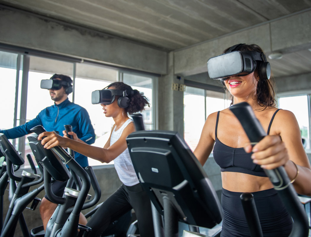 VR фитнес революционная новинка индустрии 4